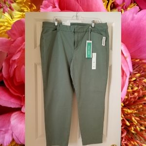 Old Navy Pixie Ankle Length Pants Sz 16 R, NWT